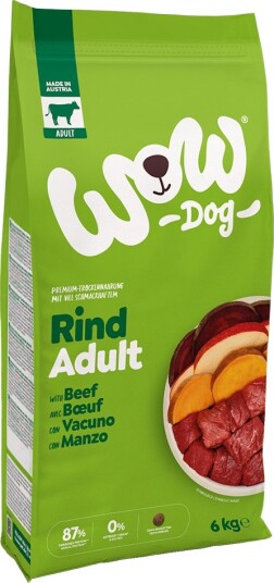 Wow Tørrfôr Adult Sparepakke Okse 2 X 6 kg Wow Tørrfôr Adult Sparepakke Okse 2 X 6 kg