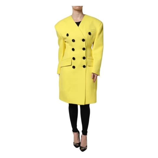 Dolce & Gabbana Dame Frakker Gul M