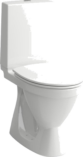 LAUFEN RIGO TOALETT M/SKJULT S-LÅS HVIT LAUFEN RIGO TOALETT M/SKJULT S-LÅS HVIT