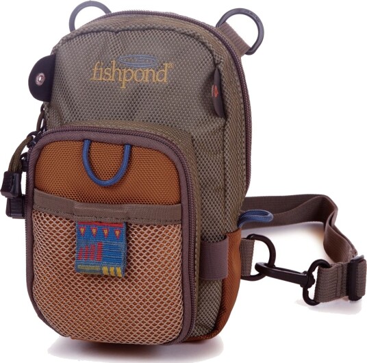 Fishpond San Juan Vertical Chest Pack Sand/Saddle Brown Fishpond San Juan Vertical Chest Pack Sand/Saddle Brown