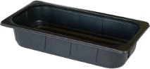Bakke 1/3 Gn 3690 Ml 325X175x65 Mm Pp Sort,144 Stk/Krt