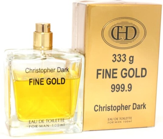 Christopher Dark M.Eau De Toilette 100ml Fine Gold &amp