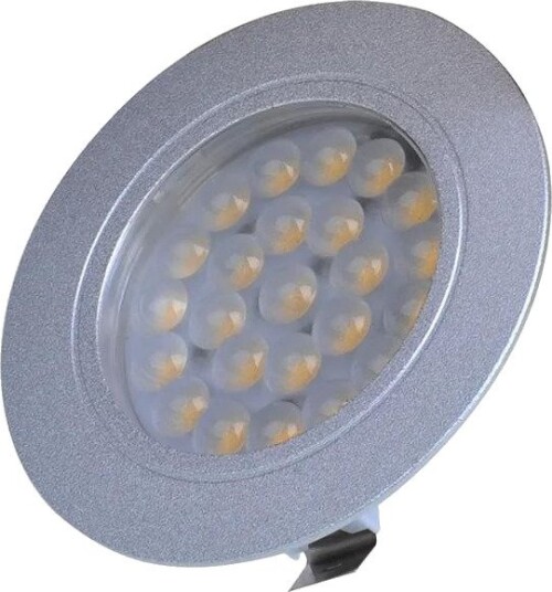 ProPlus 411827 Innfelt Spotlys for Campingvogn - 12V, 65x11mm, 220lm