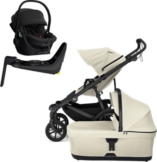Thule Barnevogn Urban Glide 4-Wheel inkl. Maple & Alfi Base – Soft Beige
