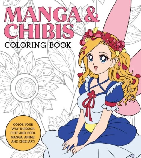 Manga & Chibis Coloring Book Av Walter Foster Creative Team