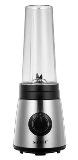 Sabor Ultimate 0,6L Smoothieblender med Rustfritt Stål - Svart