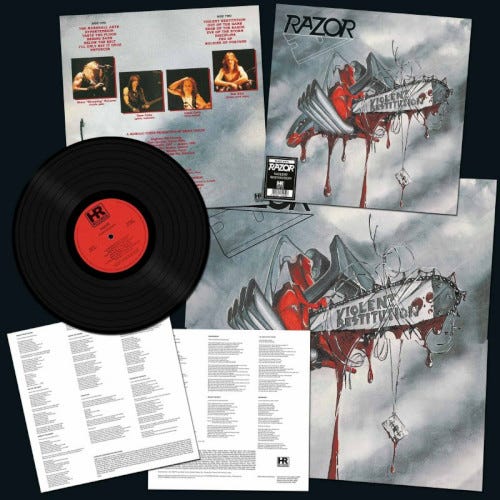 Razor  Violent Restitution  LP/Vinyl