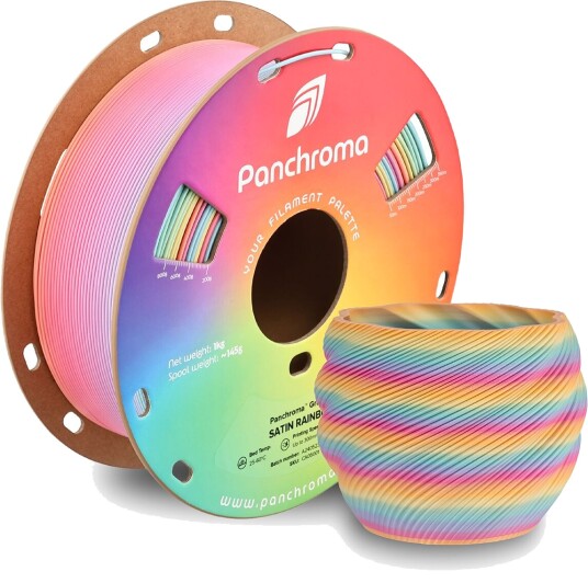 Polymaker Panchroma Gradient Satin Pla Rainbow