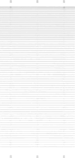 plisségardin Hvit 110x200 cm Stoff Bredde 109,4 Polyester