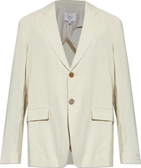 Maison Kitsuné Herre Jakker Beige S,