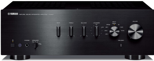 Yamaha A-S301 MK II stereoforsterker Sort