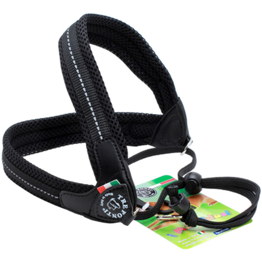 Tre Ponti Mesh Hundevest Str. 3 Svart (6-7 kg)
