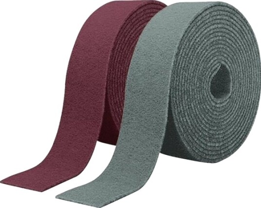 Norton Fiber Rull 115 Mm X 10 M Mørk Rød Beartex