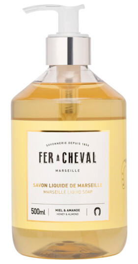 Fer Á Cheval Marseille flytende såpe honning og mandel 500ml