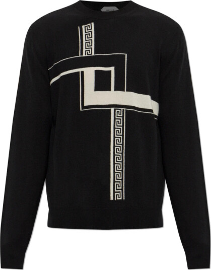 Versace Herre Strikkevarer Svart S,