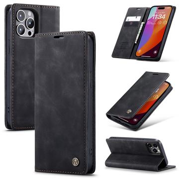Caseme iPhone 16 Pro 013 Series Lommebok deksel Svart