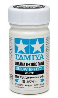 Tamiya Diorama Texture Paint Snow Effect White