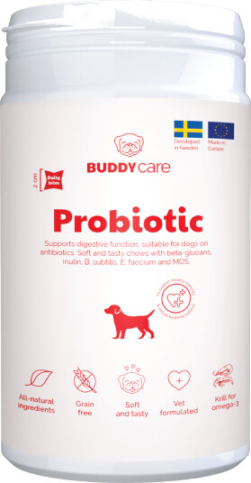 Buddy Pet Foods Probiotic Kosttilskudd Til Hund 150 G Buddy Pet Foods Probiotic Kosttilskudd Til Hund 150 G