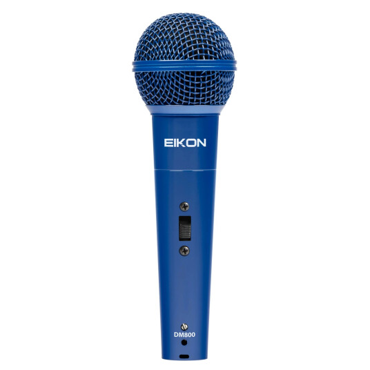 Eikon Dm800bl Dynamic Microphone With Xlr Cable, Blå