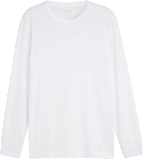 Tom Tailor Basic Longsleeve T Shirt WHITE L
