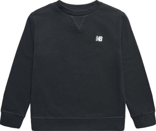 New Balance New Balance French Terry Small Logo Crew Black 140