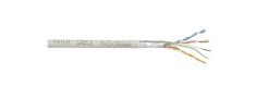 TRU COMPONENTS Strømkabel CAT 6 SF/UTP 4 x 2 x 0.27 mm² Hvid 100 m