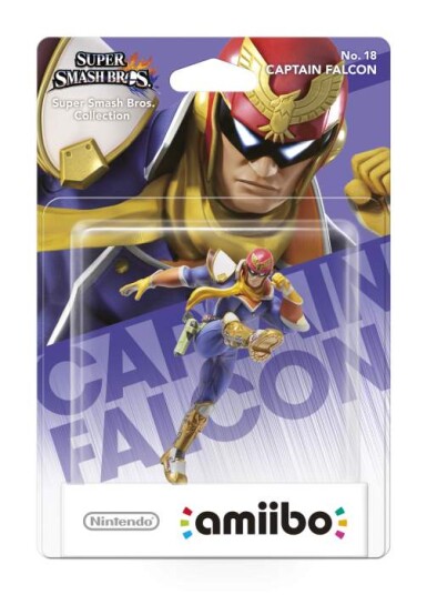 Amiibo - Captain Falcon Super Smash Bros F-Zero Amiibo - Captain Falcon Super Smash Bros F-Zero