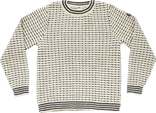 Devold Islender Refined Sweater Offwhite/Ink