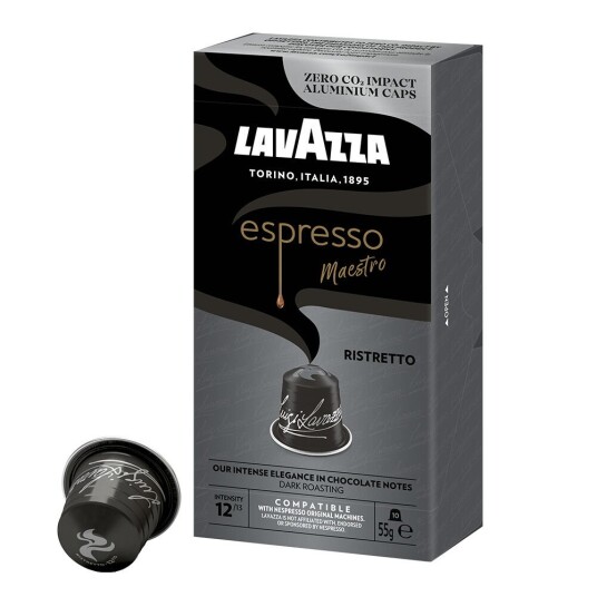Nespresso Lavazza Ristretto til Nespresso. 10 kapsler Nespresso Lavazza Ristretto til Nespresso. 10 kapsler