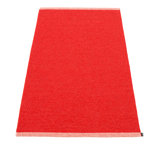 Pappelina Mono matte rød 85x160 cm Pappelina Mono matte rød 85x160 cm