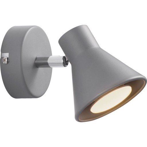 NORDLUX EIK VEGGLAMPE GU10, GRÅ