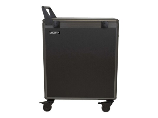 Dicota Vogn Kun Lading Robust For 20 Nettbrett / Notebook-Er Låsbar Aluminium Deksel Sølv Utgan Ac 230 V