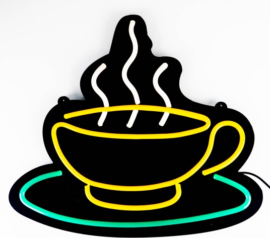 Neonskilt 48 cm Coffee Cup Neonskilt 48 cm Coffee Cup