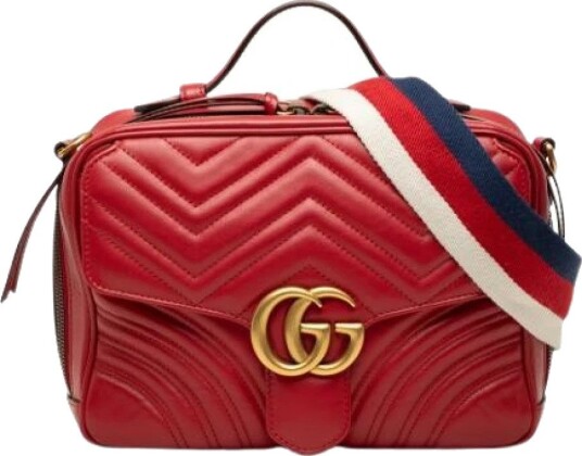 Gucci Vintage Dame Pre owned Rød ONE SIZE, Gucci Vintage Dame Pre owned Rød ONE SIZE,