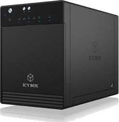 ICY BOX IB-3740-C31 4-Bay USB-C Harddiskarray med SATA 6Gb/s ICY BOX IB-3740-C31 4-Bay USB-C Harddiskarray med SATA 6Gb/s