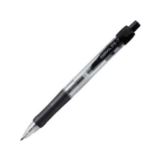 MARVY kulepenn RB-7 svart 50 stk MARVY kulepenn RB-7 svart 50 stk
