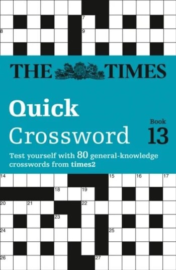 The Times Quick Crossword Book 13 Av The Times Mind Games