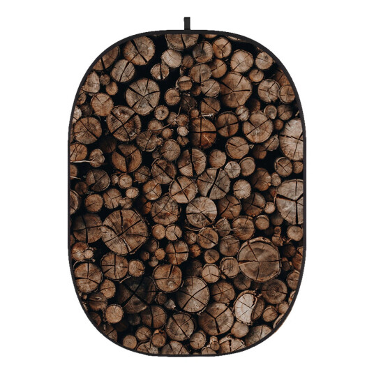 Godox Foldbar Bakgrunn CBA-WW0010 Wooden Wall. 2 x 1,5 m