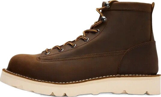 Selected Slmtheodore Leather Wr Boot - BRUNETTE - 40