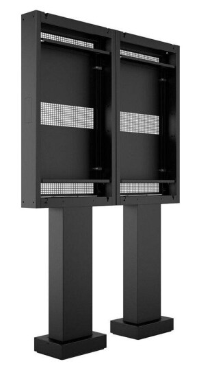 Multibrackets M monteringssett - for 2 LCD-skjermer - svart