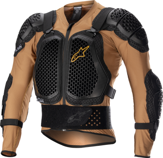 Alpinestars Bionic Action V2 Protective Jakke Sand Svart Tangerine