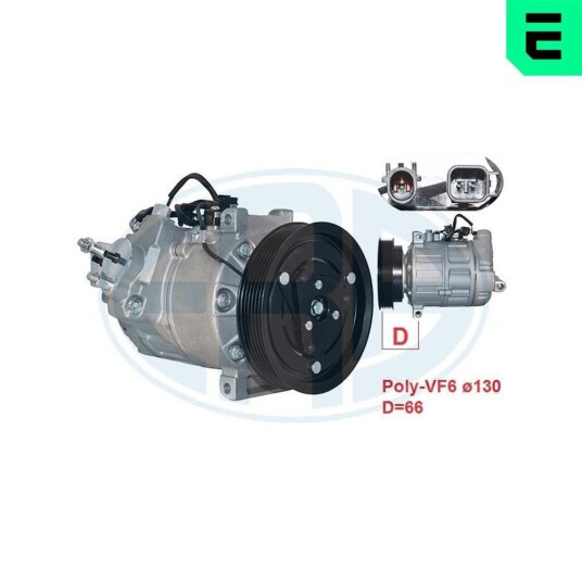 AC kompressor ERA 670088