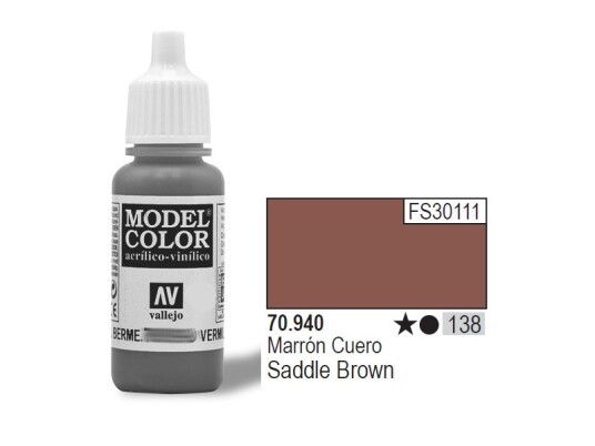 Wittmax Saddle Brown Mat 18Ml