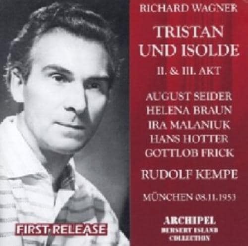 MediaTronixs Tristan and Isolde Act 2 and 3 (Kempe) CD 2 discs (2005) Pre-Owned