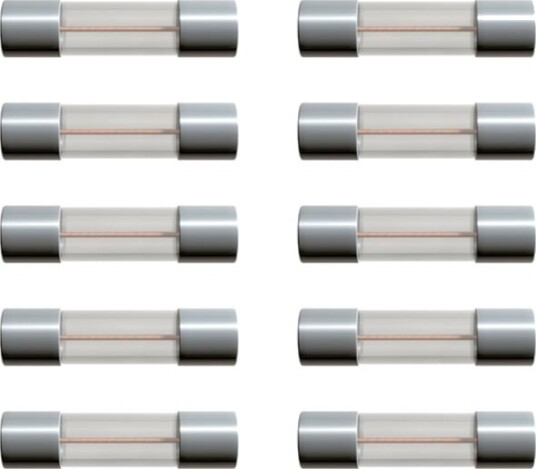 Glassrørsikring 5x20mm 800mA Treg 10 pk