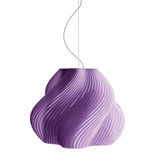 Soft Serve Pendel Mega Krom / Lavender Sorbet