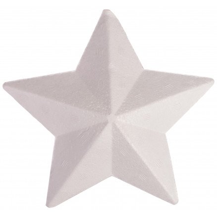 Diverse Isoporstjerne 15 cm 1 stk