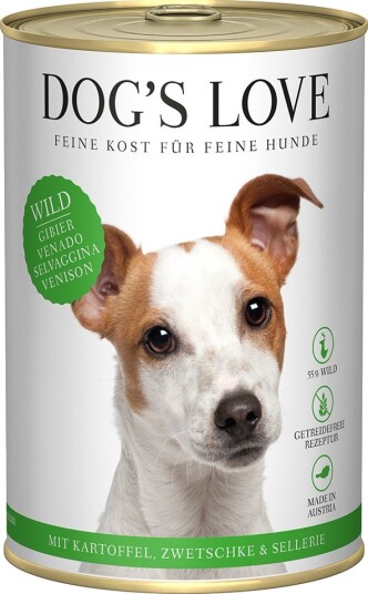 Dog´S Love Våtfôr Adult Vilt 6 X 400 G