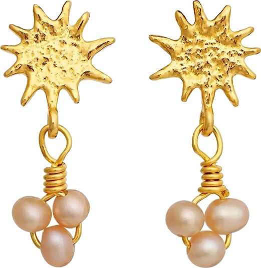 Maanesten Lucie Earrings Gold ONE SIZE Maanesten Lucie Earrings Gold ONE SIZE