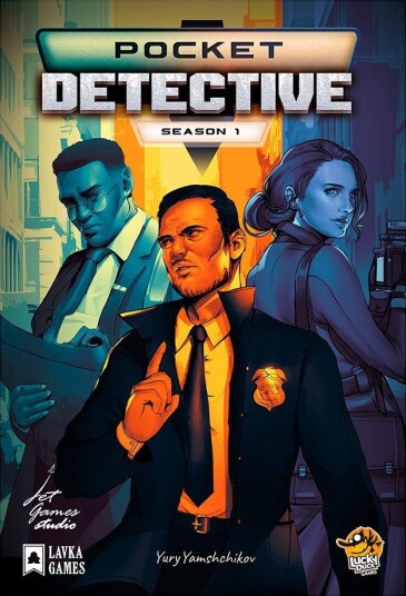 Lucky Duck Games Pocket Detective Kortspill 14+ År